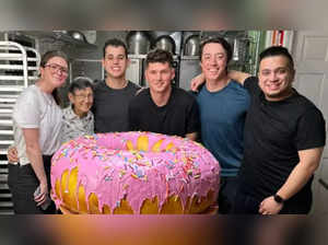 Giant donut wins Guinness World Record Title