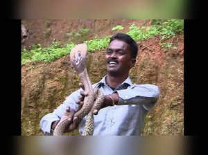 Kerala: Snake catcher Vava Suresh injured after cobra bite