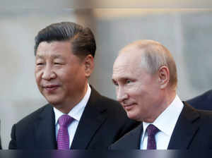 Chinese President Xi Jinping and Russian president Vladimir Putin