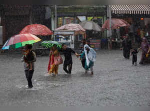 Heavy rains in Ahmedabad