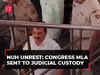 Nuh violence case: Congress MLA Mamman Khan sent to 14-day judicial custody