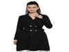 Black winter coat for women under 999 for warmth under budget