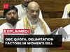 Amit Shah on Women's Bill: Why OBC quota missing & delimitation a critical factor to roll out law