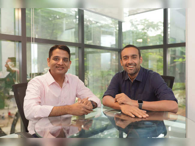 Antler India cofounders (L to R): Nitin Sharma and Rajiv Srivatsa