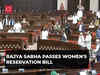 Rajya Sabha passes Women's Reservation Bill with 215 MPs voting in favour, 0 against