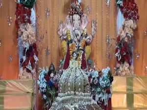 Ganesh Chaturthi: 51 kg Modak offered to Lord Ganesh in Bihar's Gaya