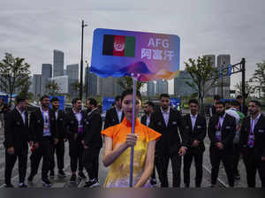 China Asian Games Afghanistan