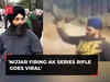 Video of Khalistani terrorist Hardeep Nijjar firing AK series rifle in Canada goes viral