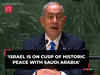 Netanyahu tells UN that Israel is 'at the cusp' of an historic agreement with Saudi Arabia