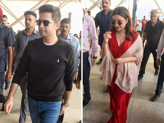 The Couple's Arrival In Udaipur