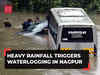 Maharashtra rains: Heavy rainfall triggers severe waterlogging, traffic jam in Nagpur