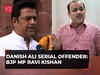 BJP MP Ravi Kishan writes to LS Speaker and calls Danish Ali serial offender
