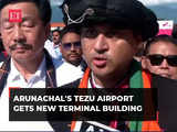 Jyotiraditya Scindia after inaugurating new terminal building at Tezu Airport in Arunachal, says 'Historic day…'