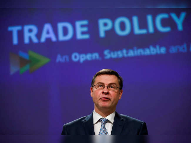 EU trade chief ?Valdis Dombrovskis