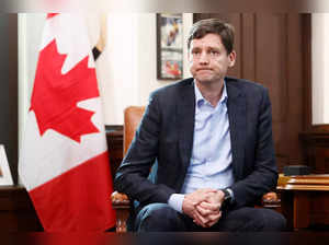 British Columbia’s Premier David Eby during a meeting with Canada's Prime Minister Justin Trudeau on Parliament Hill in Ottawa