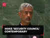 EAM Jaishankar at UNGA: Need to drive change, champion fairness including expansion of security council memberships