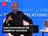 Manipur Violence: Efforts underway to restore normalcy and enforce law and order, EAM Jaishankar