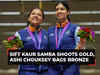 Asian Games 2023: Indian shooter Sift Kaur Samra bags gold, Ashi Chouksey wins bronze