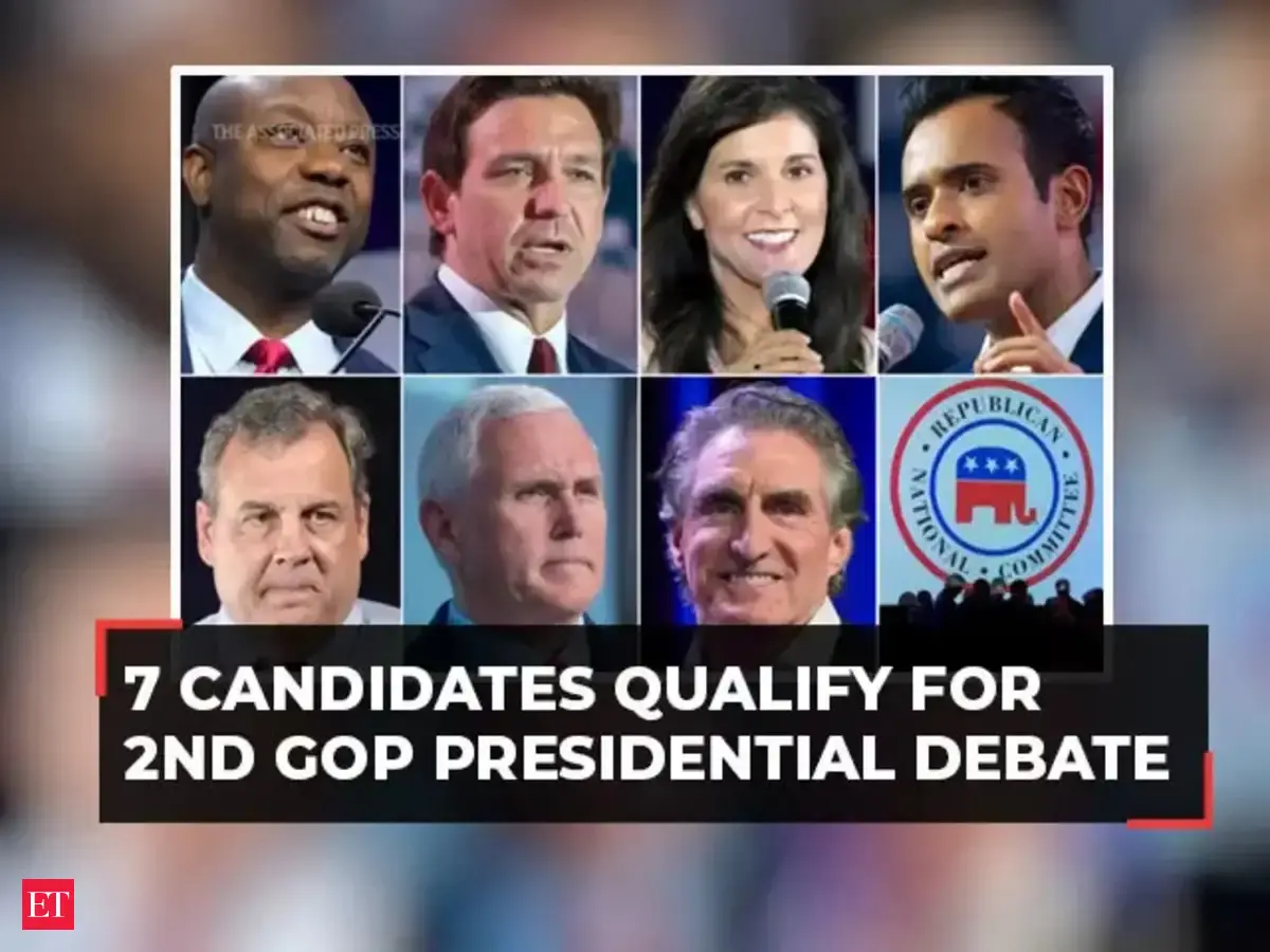 Seven candidates qualify for 2nd GOP Presidential debate, Donald Trump ...