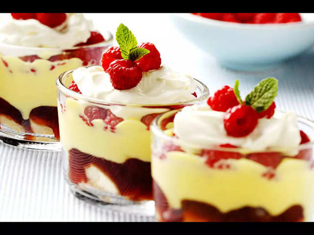 Fruit custard