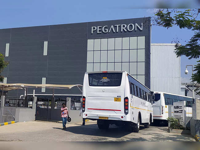 Pegatron facility near Chennai