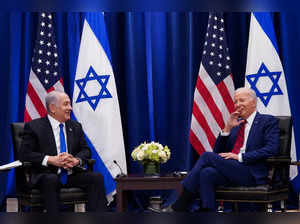 U.S. President Biden meets with Israel's President Netanyahu during UNGA in New York City