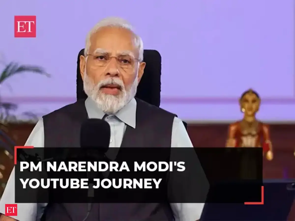 PM Modi: Extremely happy to be here among you as a fellow YouTuber ...