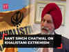 'There's hardly anybody who's supporting Khalistan', says Indian-American businessman Sant Singh Chatwal