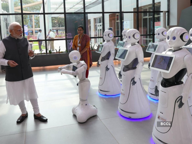 PM Modi's fascination with robotics