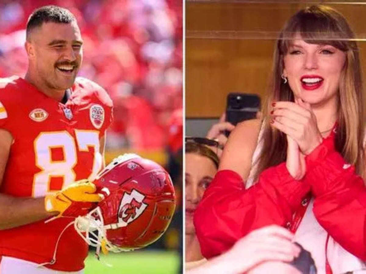 taylor swift: Travis Kelce reveals he tried giving his phone number to  Taylor Swift at Eras Tour but was left 'disappointed'; Here's what happened  - The Economic Times