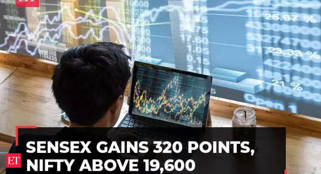 Sensex Gains Points Nifty Above The Economic Times Video ET Tv