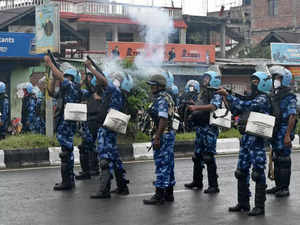 Controversy in Manipur on alleged use of pellet guns on protestors