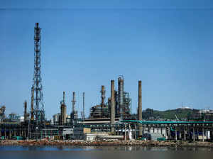 FILE PHOTO: ANCAP's oil refinery is seen in Montevideo