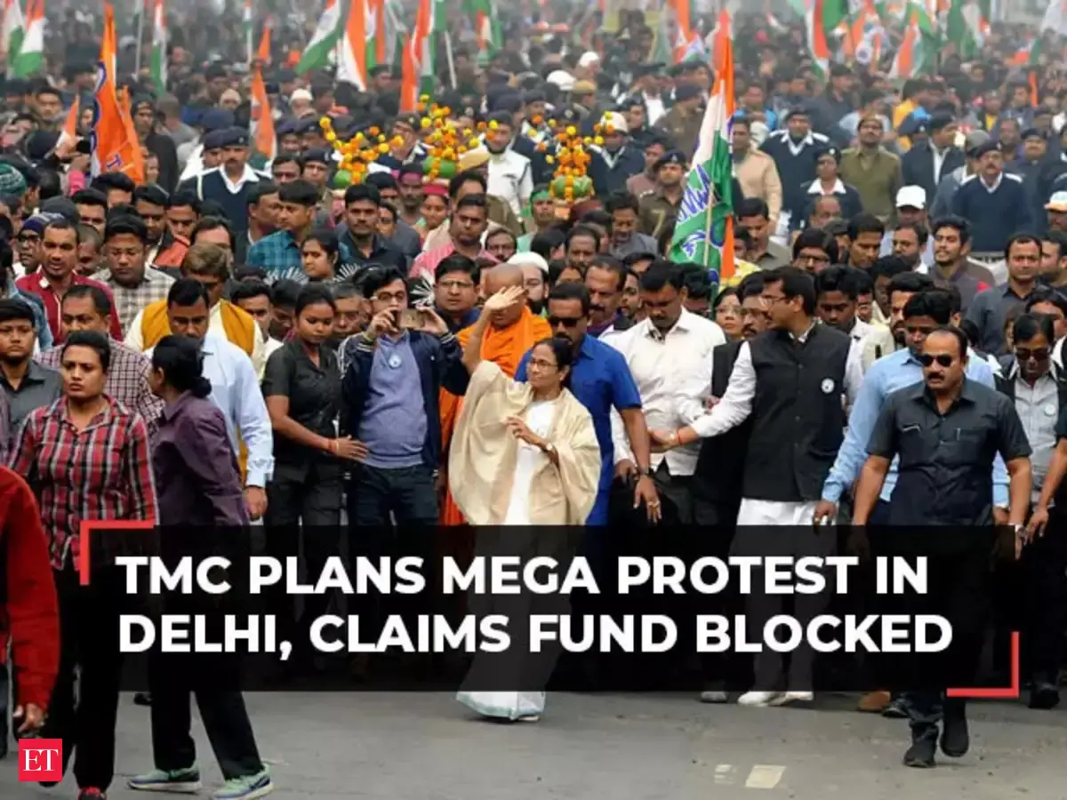 Tmc protest news: TMC plans mega protest in national capital against ...