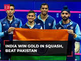 Asian Games 2023: India win gold in Squash, beat Pakistan