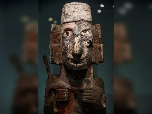 Rare carved wooden Aztec offerings exhibited for the first time