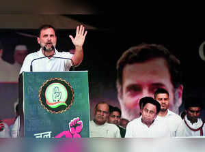 Rahul Pitches For Regime Change in MP, Calls For Caste Census