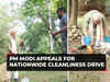 PM Modi's post on cleanliness drive: It's all about Swachh, Swasth Bharat vibe