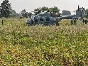 IAF chopper with 6 on board makes precautionary landing in Bhopal district; none hurt