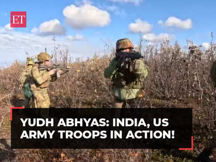 yudh abhyas india us army troops in action soldiers carry out multiple drills in alaska watch