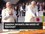 Gandhi Jayanti: PM Modi pays tribute to Mahatma Gandhi at Rajghat