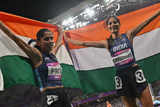 Parul, Priti bag silver and bronze in 3000m steeplechase; Ancy wins silver in long jump