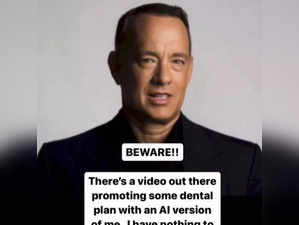 Tom Hanks warns fans about his AI-generated version in fake advertisement. Know what happened