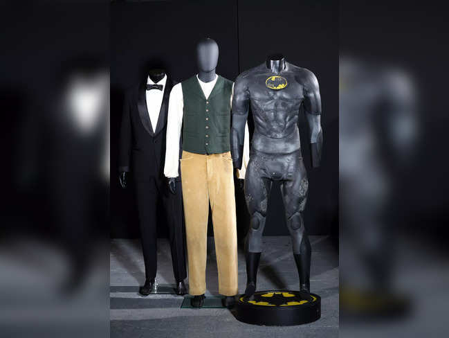 Costumes from 'Batman', 'Titanic' and 'James Bond' are displayed in Chenies
