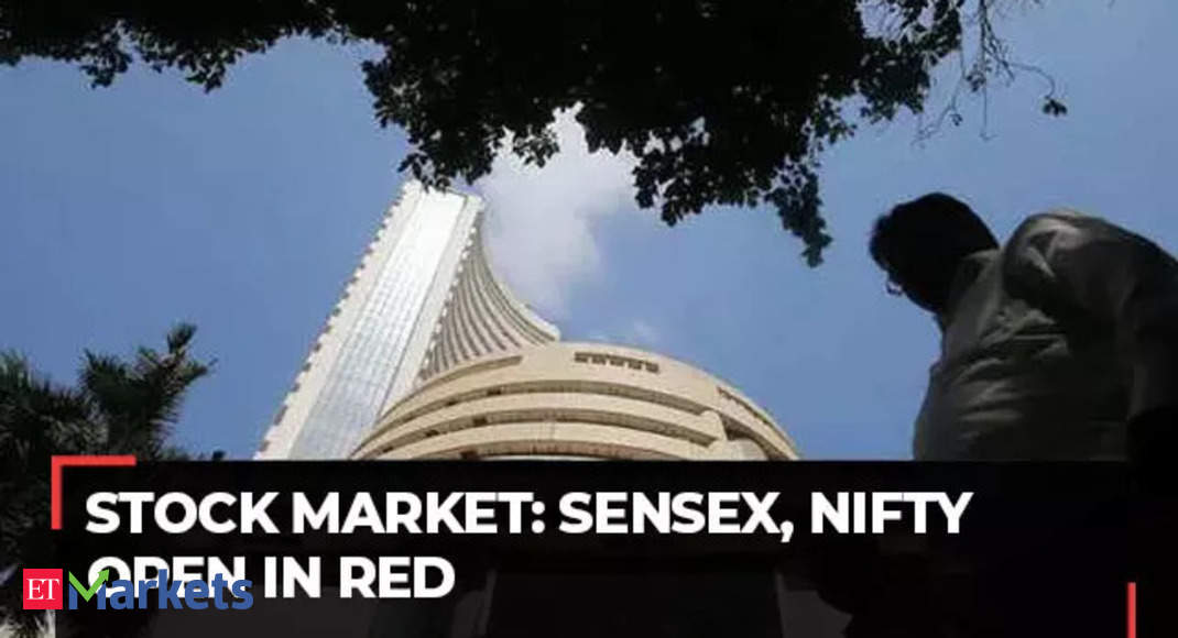 Sensex loses 300 points, Nifty below 19,550; Vedanta jumps 4% – The Economic Times Video