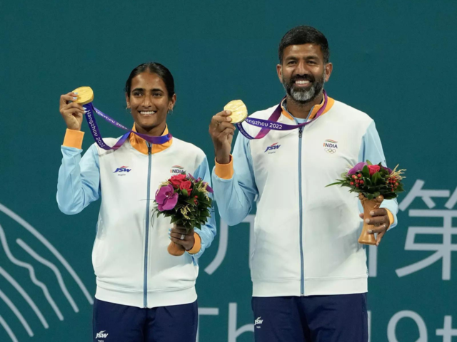 Tennis Mixed doubles-Gold