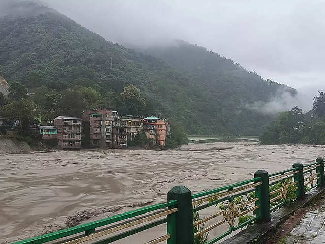 ​Flash flood in Sikkim​