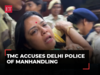 War erupts between BJP & TMC after Delhi Police drags Mahua Moitra & Co. out of Krishi Bhawan