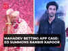 Mahadev online betting app case: ED summons actor Ranbir Kapoor on October 6