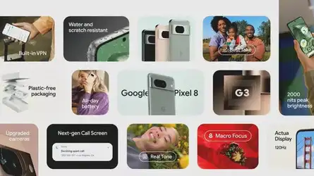 Google Pixel 8 Series Launch Updates: Tech giant announces Pixel 8 ...